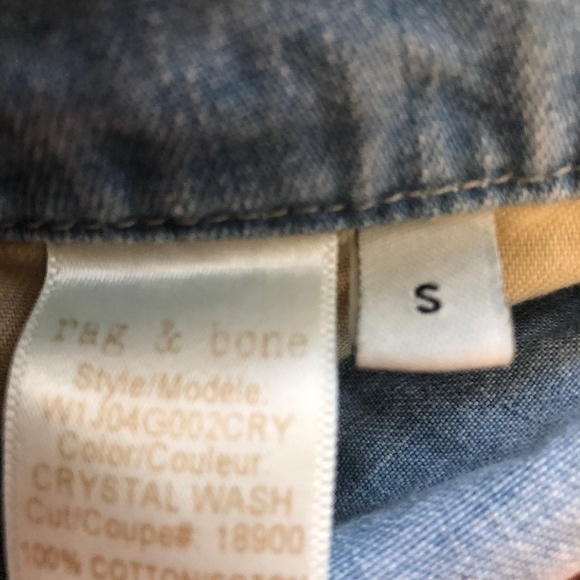 Rag and Bone Denim Shortall - Picture 8 of 8